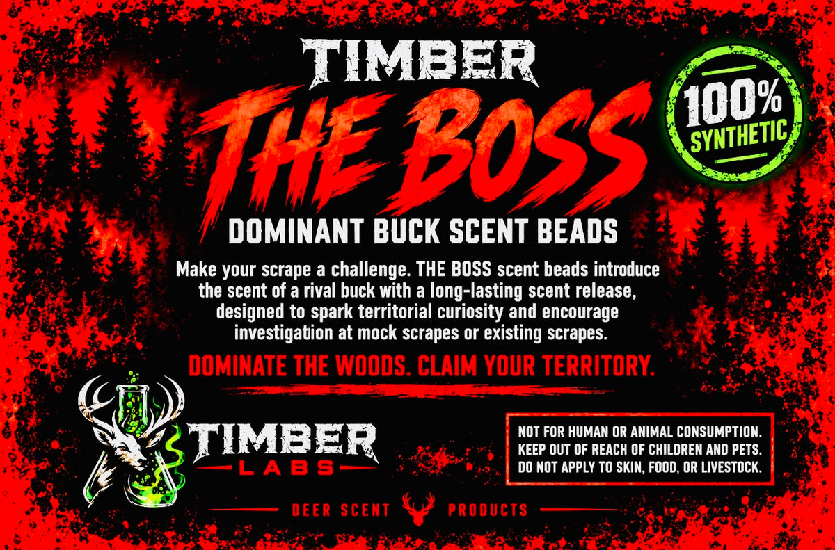 “The Boss” Dominate Buck Urine Beads